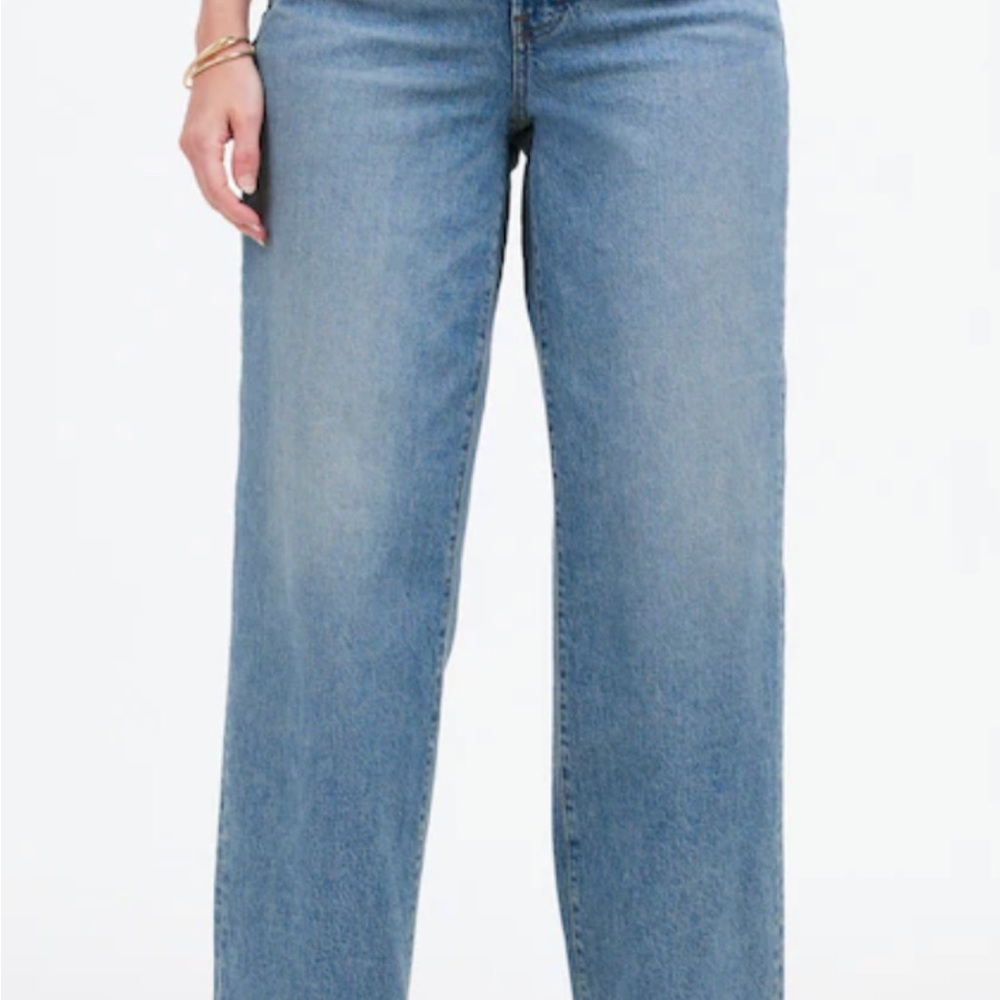 Madewell the perfect vintage wide leg in Light Blue